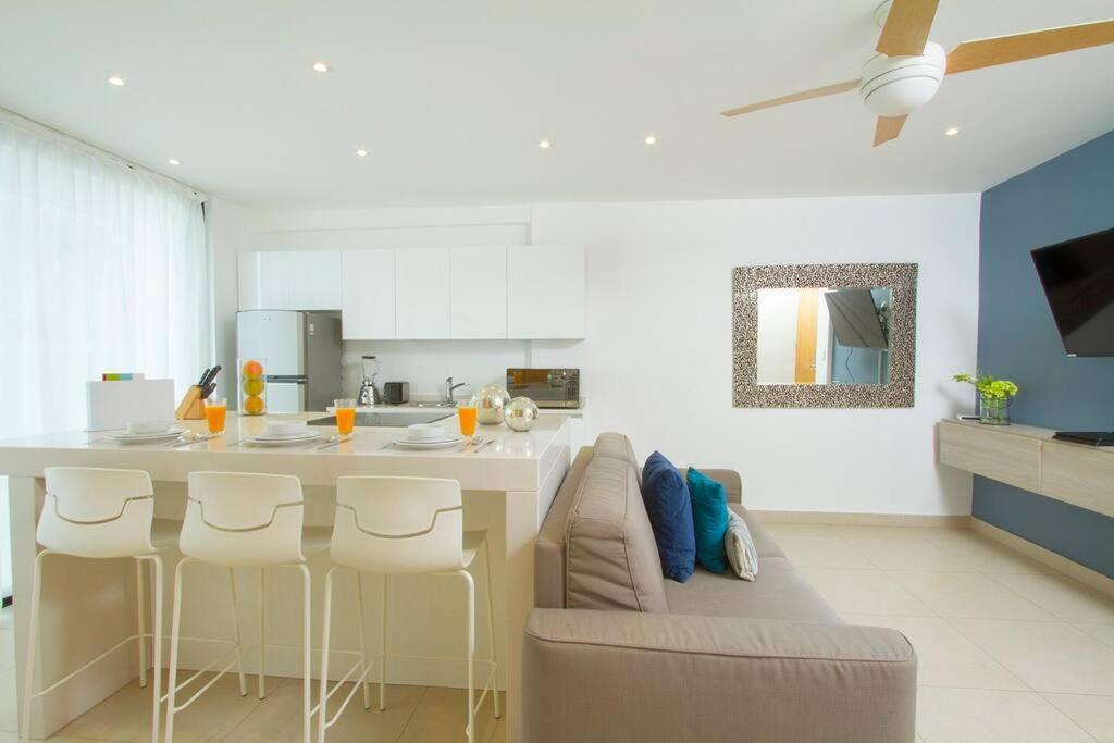 Glamorous 2 Bedroom Apartment / Up To 6 Ppl ปลายาเดลการ์เมน ภายนอก รูปภาพ